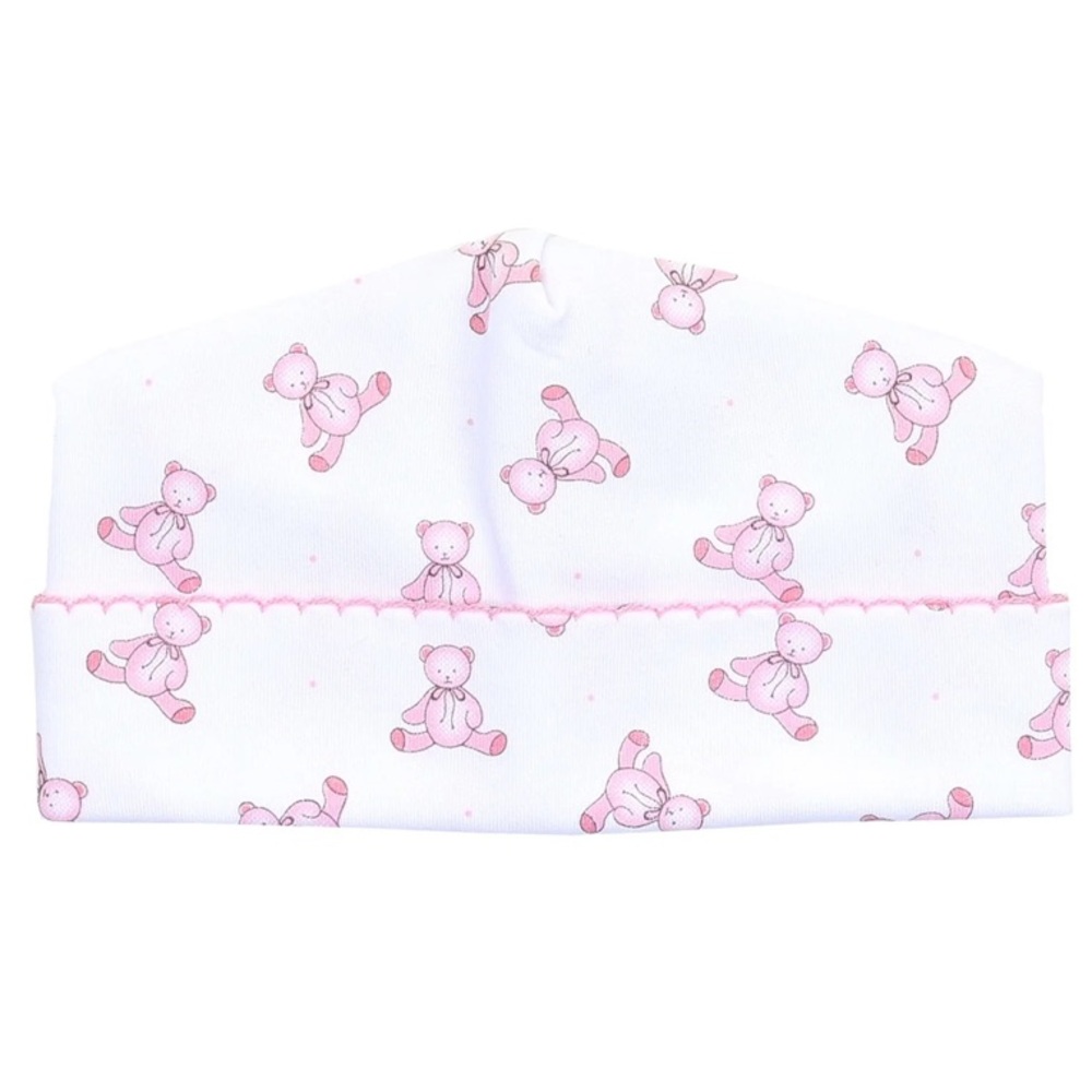 Magnolia Baby Baby Teddy Hat in Pink